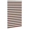 vidaXL Store z&egrave;bre marron 140x200cm largeur du tissu 135,9cm polyester