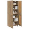vidaXL Haut Armoire Ch&ecirc;ne artisanal 69,5 x 34 x 90 cm