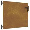 vidaXL Portail de jardin 85x75 cm acier corten