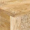 vidaXL Table console 80x35x74 cm Bois de manguier massif