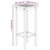 vidaXL Ensemble de bar de jardin 3 pcs bois d'acacia solide