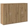 vidaXL Buffet 2 pc Ch&ecirc;ne artisanal 60 x 31 x 84 cm Bois d'ing&eacute;nierie