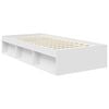 vidaXL Cadre de lit Blanc 90 x 200 cm Bois de pin massif