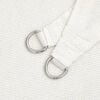 vidaXL Voile d'ombrage 160 g/m&sup2; Blanc 5x6 m PEHD