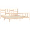 vidaXL Cadre de lit sans matelas bois massif de pin