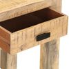 vidaXL Table de chevet 40 x 35 x 50 cm Bois de manguier solide
