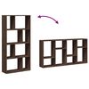 vidaXL Biblioth&egrave;que ch&ecirc;ne marron 60x20x120,5 cm bois d'ing&eacute;nierie