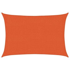 vidaXL Voile d'ombrage 160 g/m&sup2; Orange 2x2,5 m PEHD