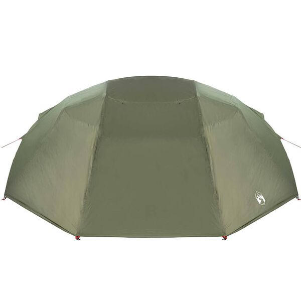 vidaXL Tente de pêche Vert olive 514 x 465 x 187 cm Polyester
