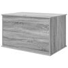 vidaXL Maison pour chat Gris Sonoma 85 x 55 x 50 cm Bois d'ing&eacute;nierie