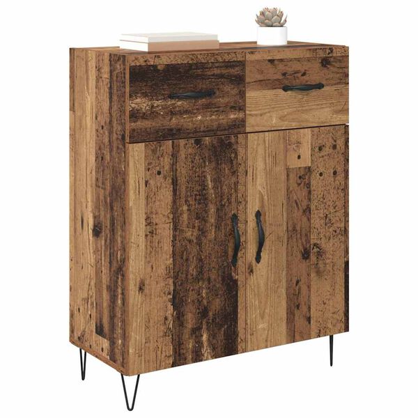 vidaXL Buffet Bois Ancien 69,5 x 34 x 90 cm Bois d'ing&eacute;nierie