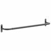 vidaXL Support de tapis de selle noir fer