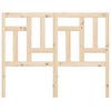 vidaXL T&ecirc;te de lit 145,5x4x100 cm Bois massif de pin