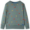 Sweatshirt pour enfants kaki 116