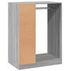 vidaXL Garde-robe sonoma gris 77x48x102 cm bois d'ingénierie