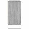 vidaXL Buffet sonoma gris 101,5x35x70 cm bois d'ing&eacute;nierie