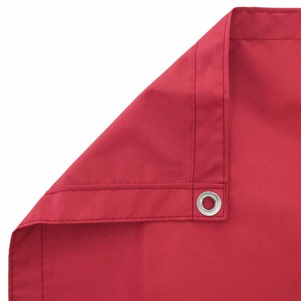 vidaXL &Eacute;cran de balcon Bordeaux 120 x 400 cm Oxford alu enduit de PU