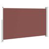vidaXL Auvent lat&eacute;ral r&eacute;tractable de patio 180x300 cm Marron