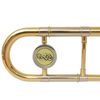 vidaXL Trombone Laiton Jaune avec laque dor&eacute;e Bb
