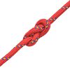vidaXL Corde de bateau Polypropylène 6 mm 100 m Rouge