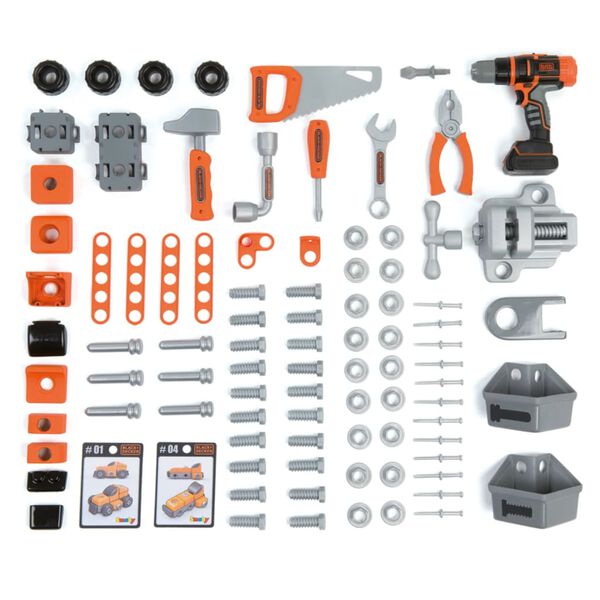 Smoby &Eacute;tabli Bricolo BLACK+DECKER 79 x 39 x 103 cm 360104
