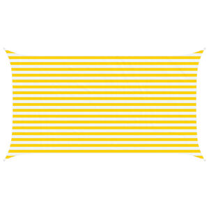 vidaXL Voile d'ombre 4,5 x 2,5 m 100 % polyester Oxford Rectangulaire