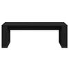 vidaXL Table Basse Chêne noir 102 x 50 x 35 cm Bois d'ingénierie