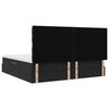 vidaXL Lit avec rangement et matelas Noir 200 x 200 cm Velours