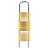 Master Lock Cadenas avec manille r&eacute;glable Laiton massif 50 mm 1950EURD