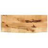 vidaXL Dessus de table 80x20x3,8 cm bord vif bois massif manguier brut