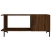 vidaXL Table basse chêne marron 90x50x40 cm bois d'ingénierie