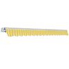 vidaXL Auvent pliable manuel 400 cm Jaune/blanc