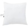 vidaXL Oreiller 61 x 41 x 20 cm Polyester Blanc