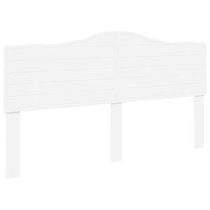 vidaXL T&ecirc;te de lit Blanc Bois d'ing&eacute;nierie