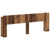 vidaXL Cabinet de T&ecirc;te de Lit Bois ancien Bois d'ing&eacute;nierie