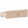 vidaXL Lit bibliothèque sans matelas 180x200 cm bois massif de pin