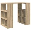 vidaXL Bureau Ch&ecirc;ne Sonoma Bois d'ing&eacute;nierie 90 x 50 x 75 cm