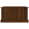 vidaXL Boîte de rangement chêne marron 70x40x38 cm bois d'ingénierie