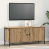 vidaXL Meuble TV Ch&ecirc;ne artisanal 100 x 35 x 45 cm Bois d'ing&eacute;nierie