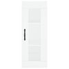 vidaXL Armoire murale blanc 34,5x34x90 cm