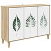 vidaXL Buffet HANAU Sonoma 102 x 33 x 75 cm Bois d'ing&eacute;nierie