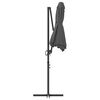 vidaXL Parasol cantilever de jardin Anthracite 372 x 198 x 243 cm
