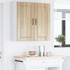 vidaXL Armoire de cuisine avec &eacute;tag&egrave;re Ch&ecirc;ne Sonoma 80 x 31 x 80 cm
