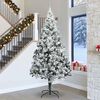 vidaXL Sapin de Noël avec 300 LED avec support Vert 300 cm PVC