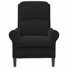 vidaXL fauteuil Noir 76 x 94 x 102 cm Velours