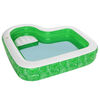 Bestway Piscine avec si&egrave;ge Tropical Paradise 231x231x51 cm