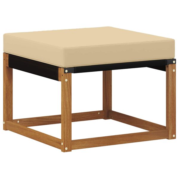 vidaXL Ensemble de canap&eacute;s d'ext&eacute;rieur 6 pcs Naturel et Beige