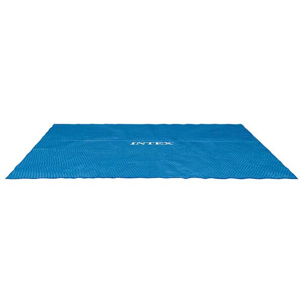 Intex Couverture solaire de piscine bleu 716x346 cm poly&eacute;thyl&egrave;ne