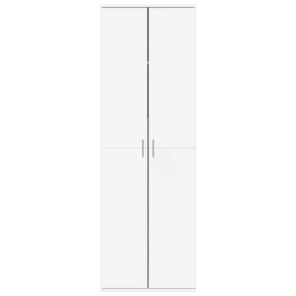 vidaXL Buffet haut blanc 60x35x180 cm bois d&rsquo;ing&eacute;nierie
