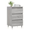 vidaXL Buffet sonoma gris 40x35x70 cm bois d'ingénierie